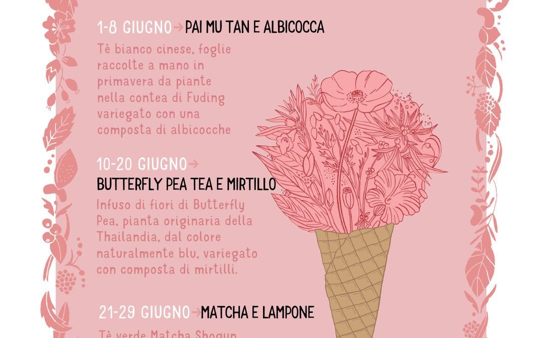 Giugno! Il mese dei tè e frutta!